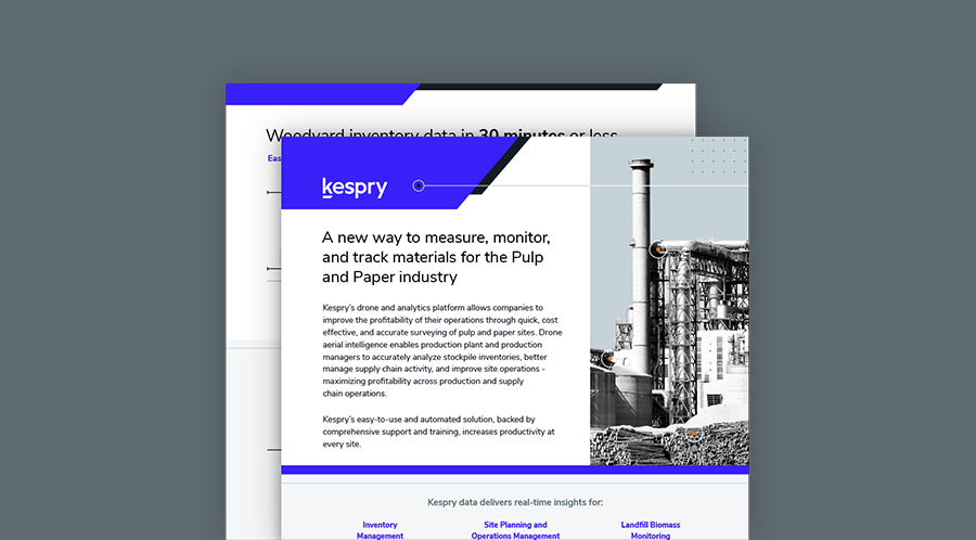 Drone Solutions For The Pulp Paper Industry Kespry